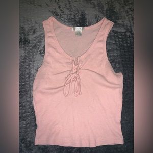 Pink tank top